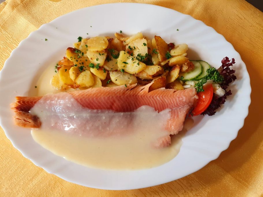 geräuchertes Forellenfilet